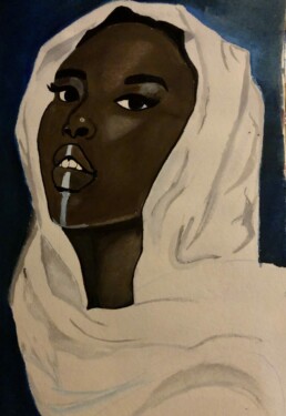 Lady with a White Scarf